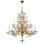 Lustre rond en cristal 75 po Laurel