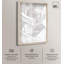 "Thick White Texture II", art mural blanc par Art Remedy-115119782-115119783