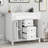Dimassino 35.90'' Single Bathroom Vanity with Resin Top-1214023615