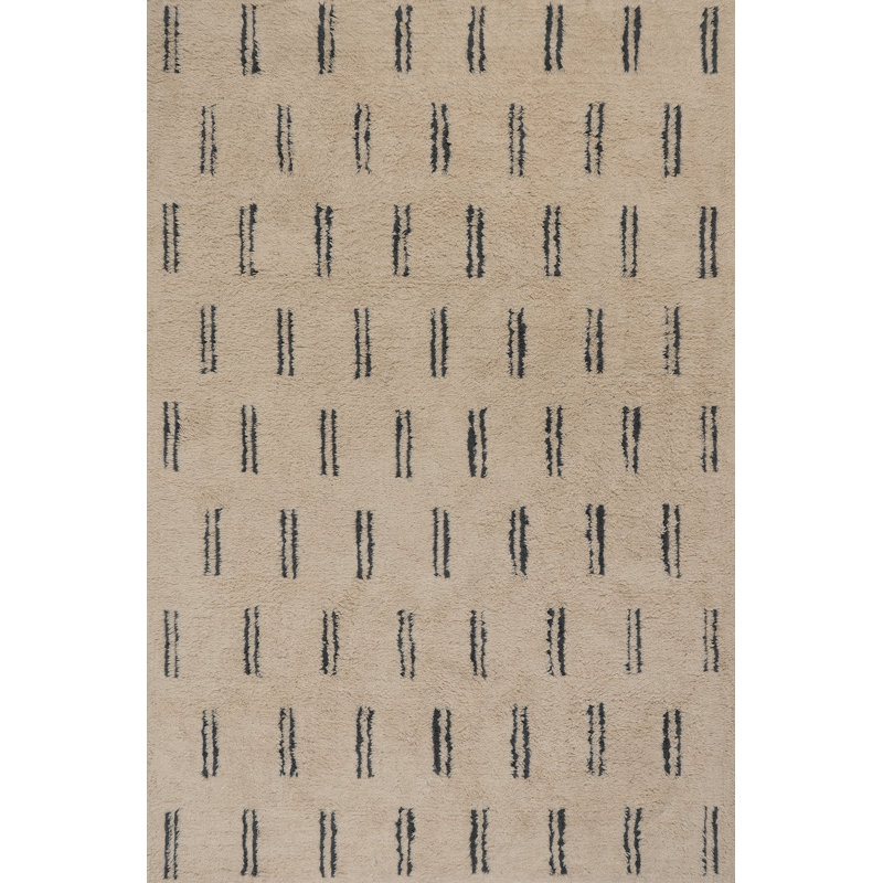 Vina Handmade Washable Wool Rug, Rectangle 5' x 8'