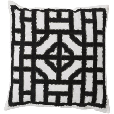 Chinese Gate Geometric Throw Pillow