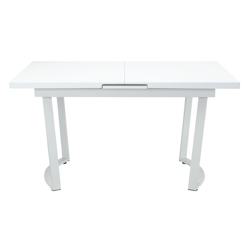 Cynarra White Extendable Dining Table