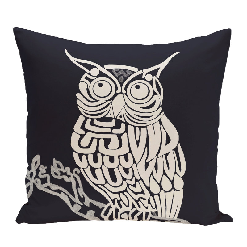 Outdoor Square Pillow Cover & Insert, Blue