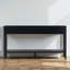 Console Deerfin, console contemporaine de 59,08 po avec 3 tiroirs et 1 tablette-88367382