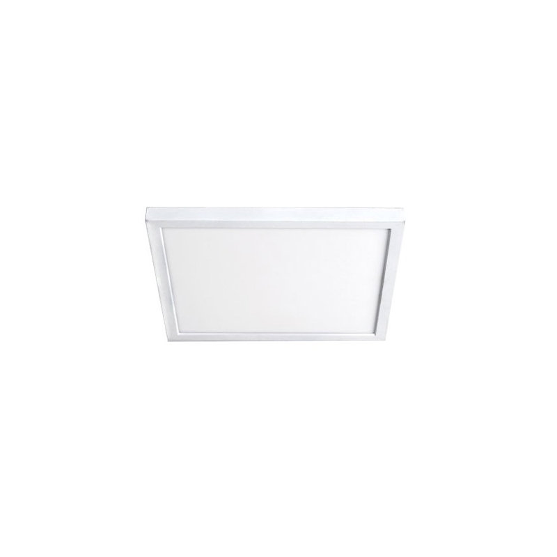 Plafonnier encastré à del 7" 1 lumière, Blanc, 3000 K