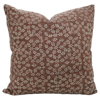 Housse de coussin Art Fab Fabine - Élégant accent de lin, Saat Samundar