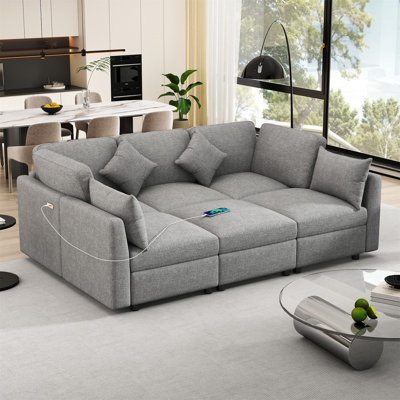 Canapé modulaire modulaire en U