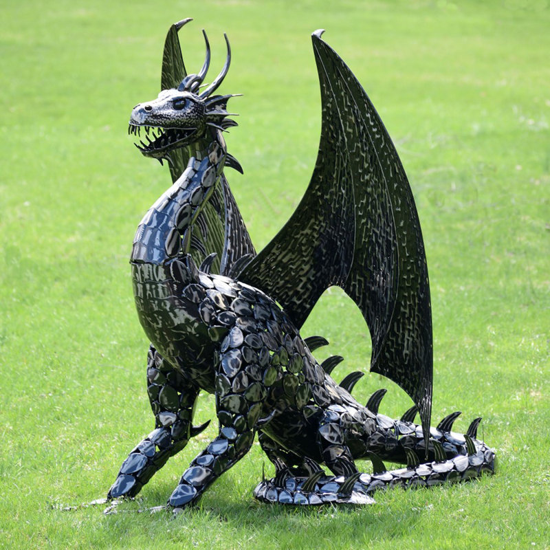 Flavio Animals Weather Resistant Metal Garden Statue