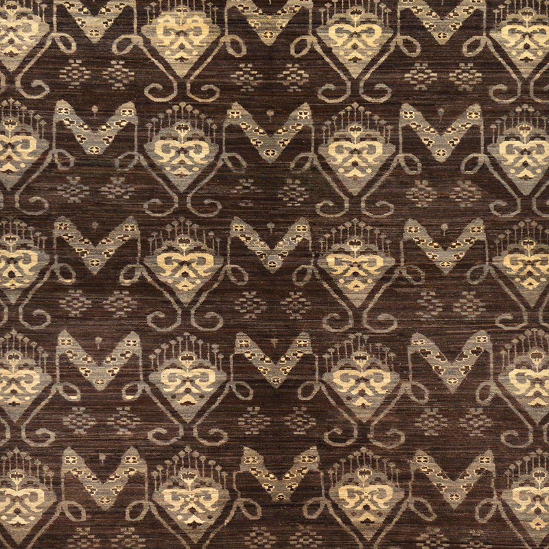 Abstract Indoor Rug, Square 3'