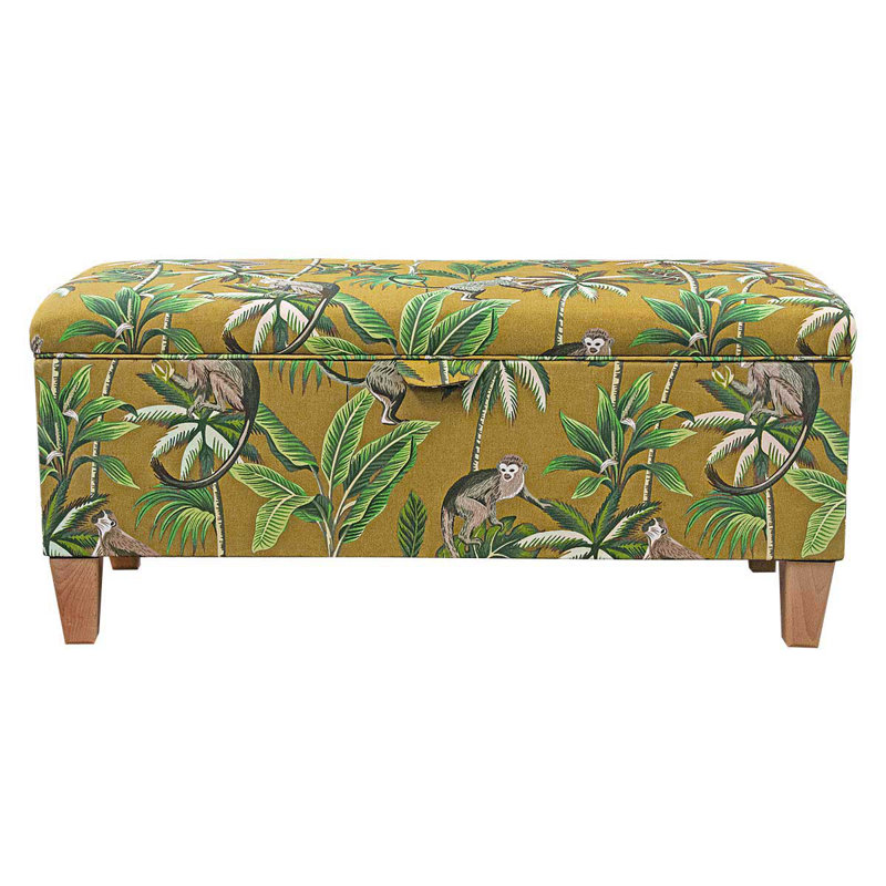 100cm Storage Bench, Monkey Ochre