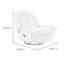 Fauteuil inclinable élégant et décontracté