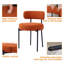 Nattalee 75.95cm H Upholstered Metal Side Chair-756079244