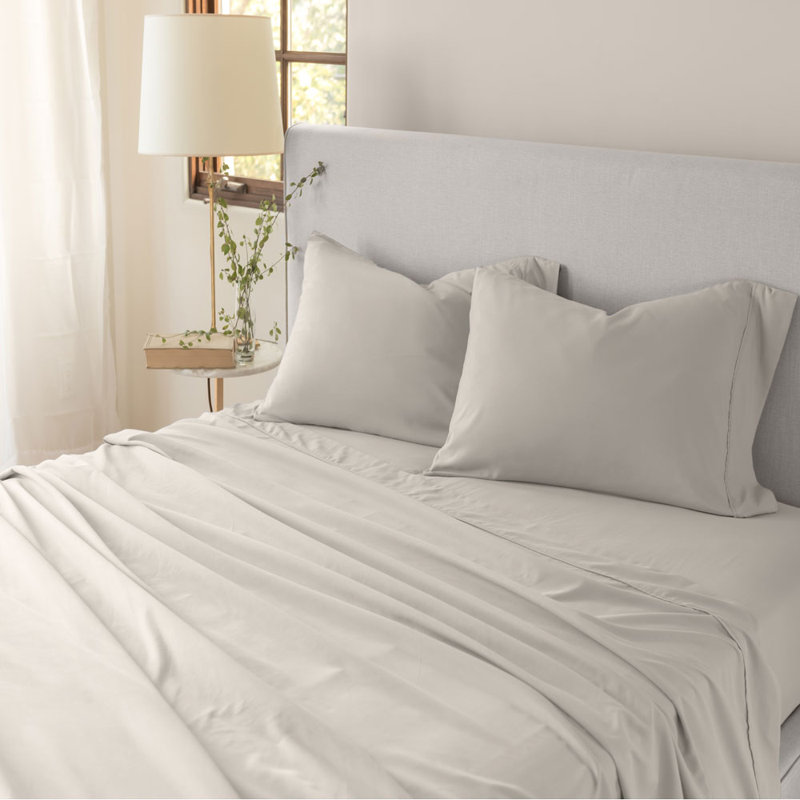 Eternal Double-Brushed 2pc. Pillowcase Set, Standard Pillowcase, Linen