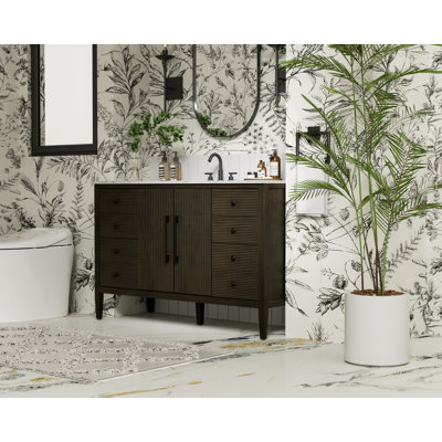Meuble-lavabo simple 54 po