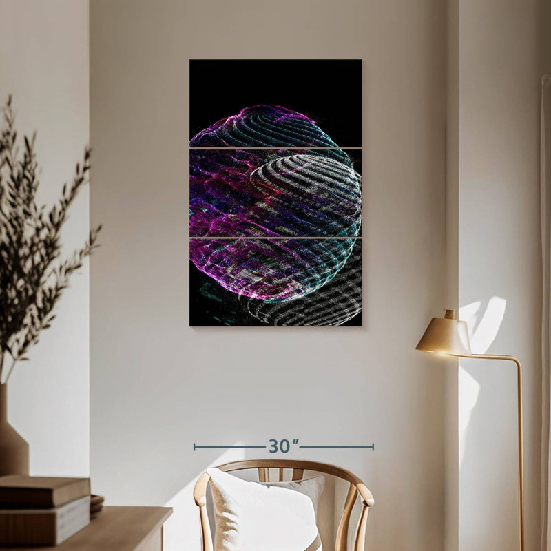 Avery Particles III, 57" H x 36" W