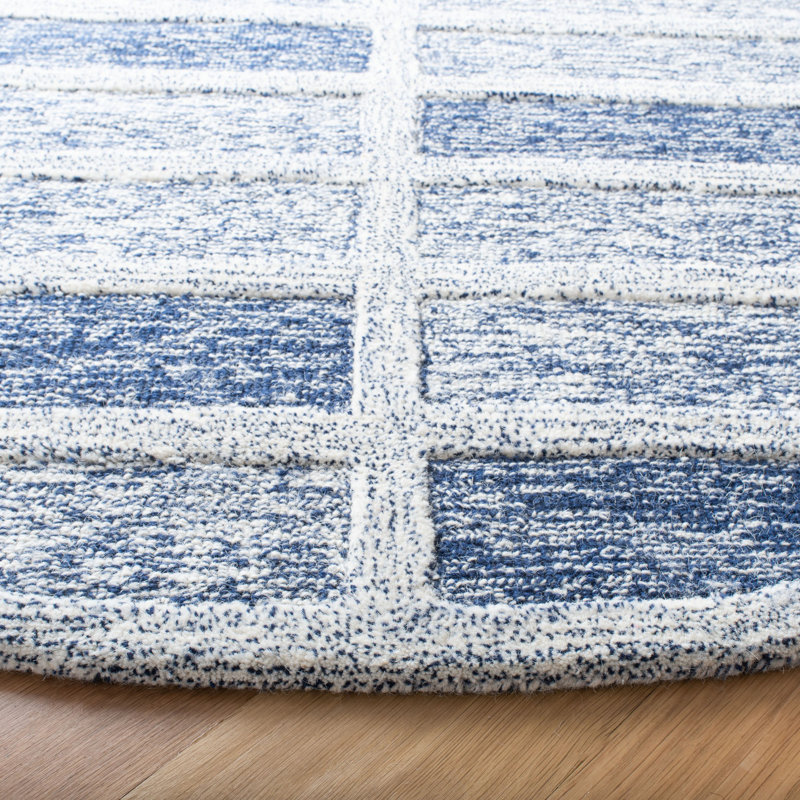 Cipriani Hand Tufted Wool Geometric Rug, Rectangle 3' x 5'