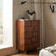 Retro Vertical Accent Chest