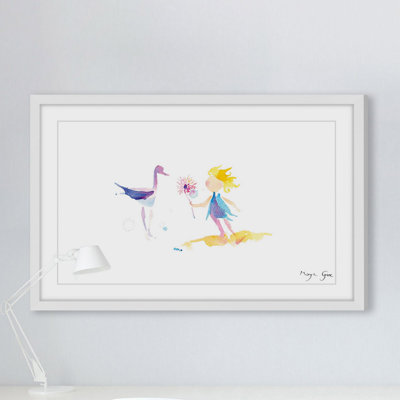" Crane Girl " by Maya Gur