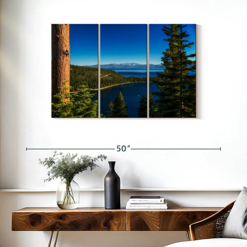 Alvord Scenic Emerald Bay, H 24 po x l 38 po