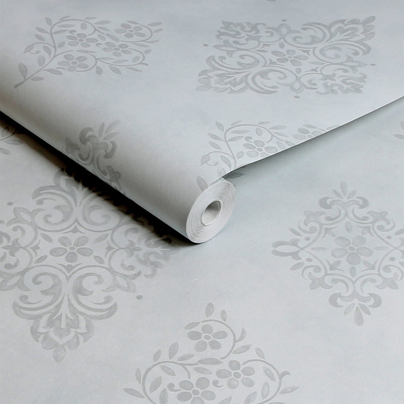 Rachel Ashwell Diamond Motif Blue Wallpaper, Blue