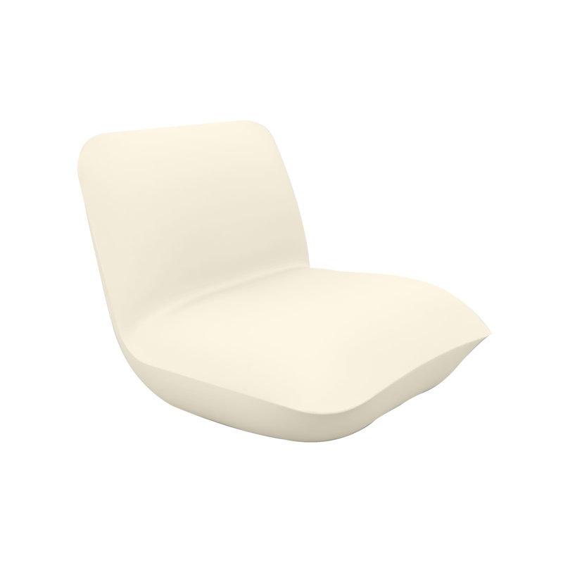 Pillow Patio Chair, Ecru