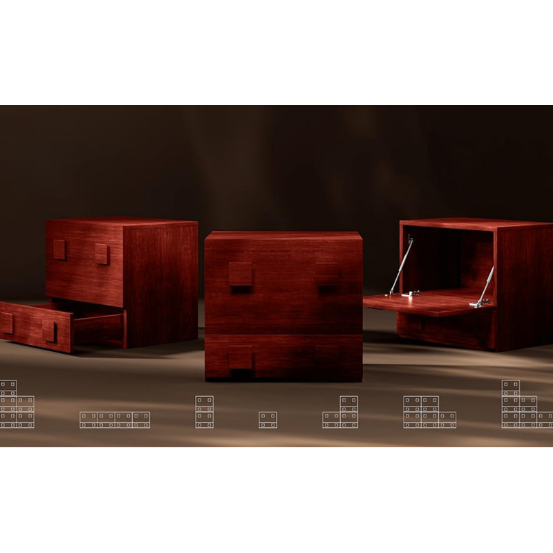 Auburn Cube Stackable Cabinet 