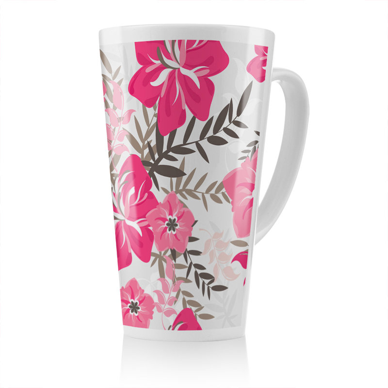 Floral Latte Mug