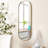 Ashane Oval Metal Large Wall Mirror