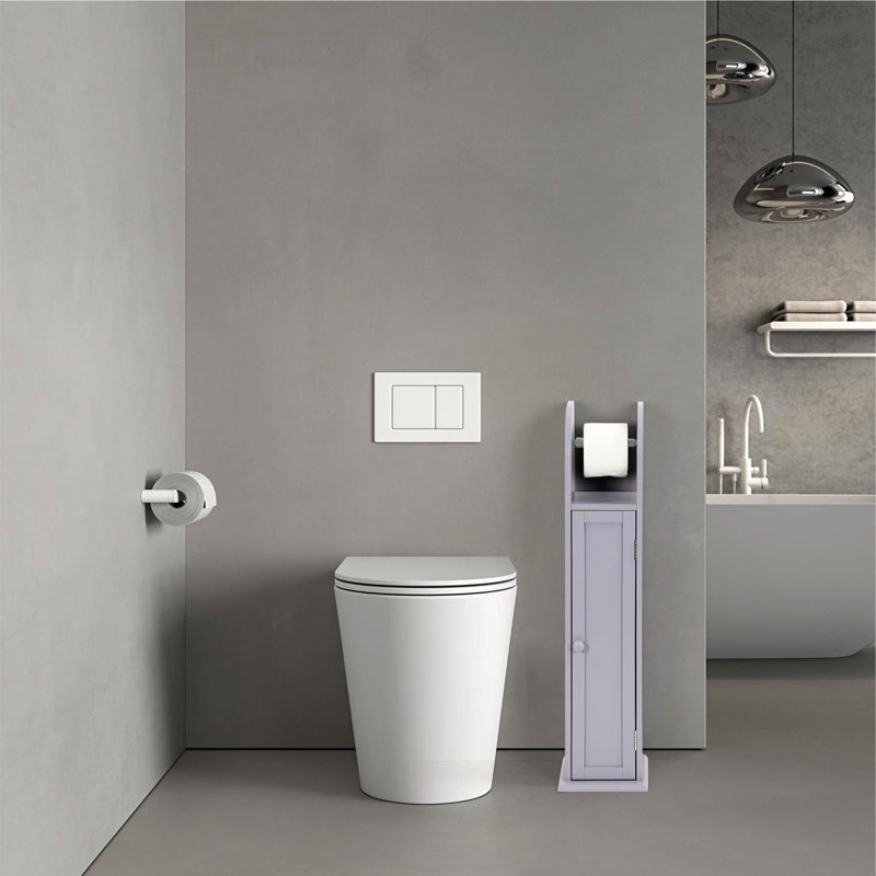 Toilet Paper Holder, Grey