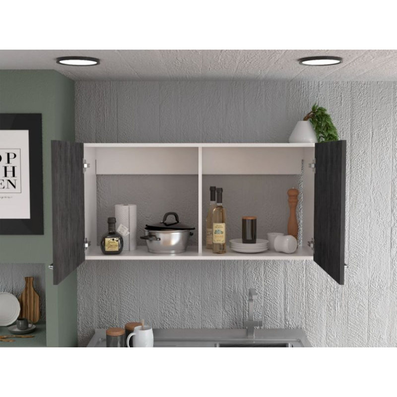 Armoire murale rectangulaire 2 portes Brookeline