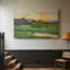 Flying Duck at Sunset-Bruno Liljefors-Gallery Wrapped Canvas-1894-1855261575