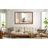 60"X40" Oversized Modern Rectangle Bathroom Mirror With Walnut Frame Decorative Large Wall Mirrors For Bathroom Living Room Bedroom Vertical Or Horizontal Wall Mounted Mirror With Aluminum Frame