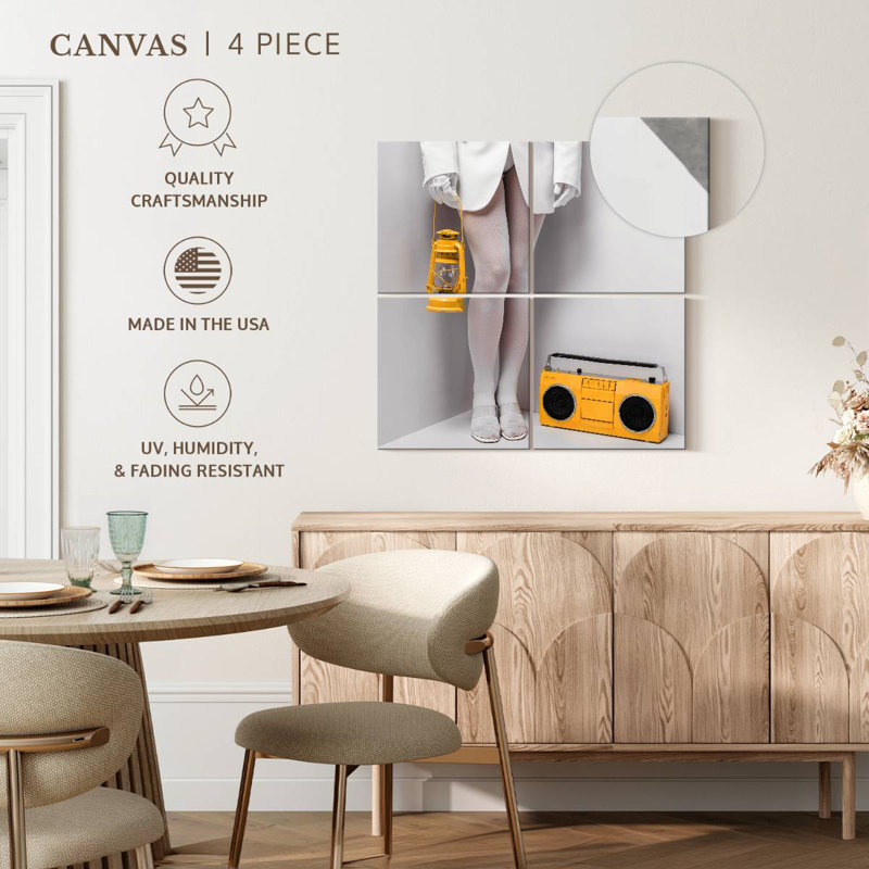 Lampe Shoomworth, H 18 po x l 18 po