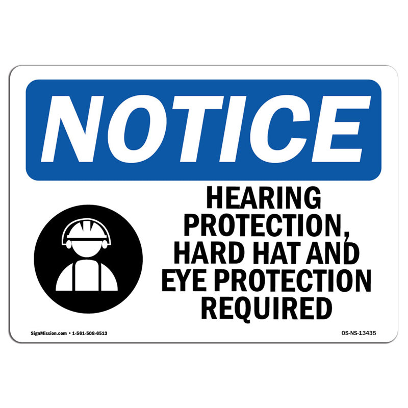 Plaque de protection auditive pour casque, H 12 po x l 18 po x P 0,1 po