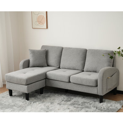 3 Seater Linen Sofa