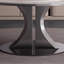 Table de salle à manger ronde, moderne et luxueuse-27730574