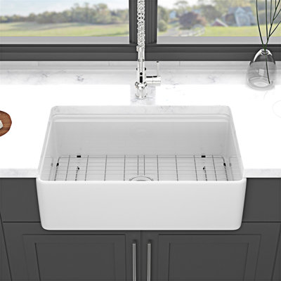 Farmhouse Workstation Single Bowl Kitchen Sink
