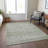 Machine Washable Indoor/Outdoor Xhevrie Green Rug-166866997