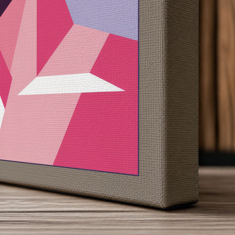 Sunglasses Statement Modern - Wrapped Canvas, 18x12 - 45.7 x 30.5 cm, Taupe Border