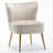 Upholstered Slipper Chair-934376896