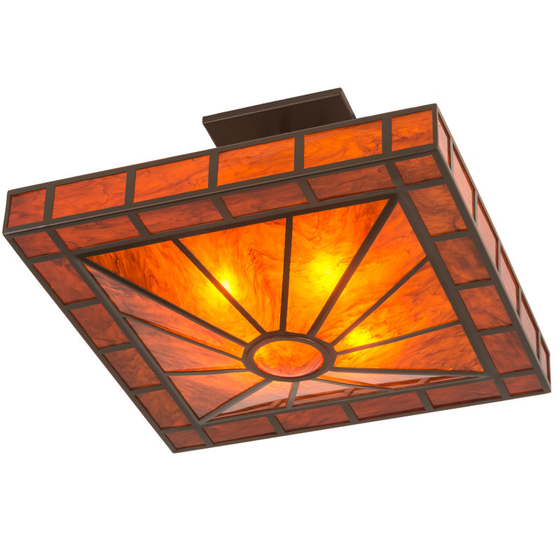 4 - Light Semi Flush Mount