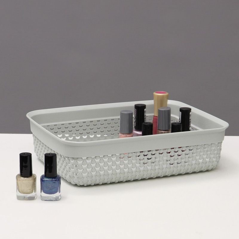 JVL Plastic Decorative Basket