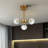 3 - Light Sputnik Sphere Chandelier