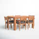 Auburn 60'' Rectangular 6 - Person Outdoor Dining Set