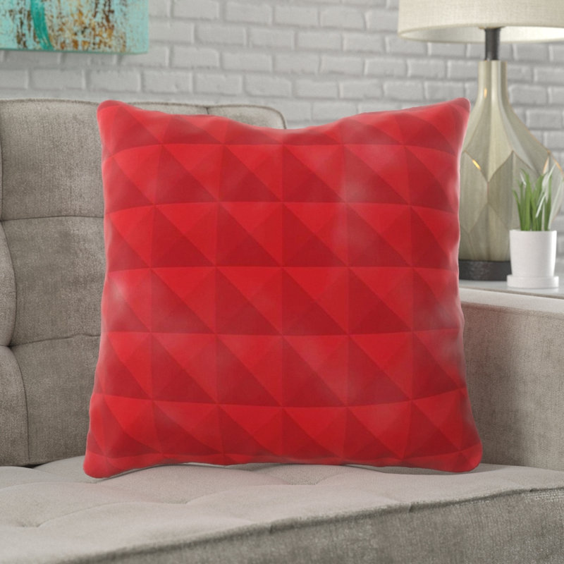 Saratoga Reversible Throw Pillow, Indoor