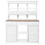 Haute table de jardin avec huche 65,7 po-134457757