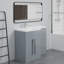 Sylas 1100mm Single Bathroom Vanity with Polyglomerate Basin-1951649429