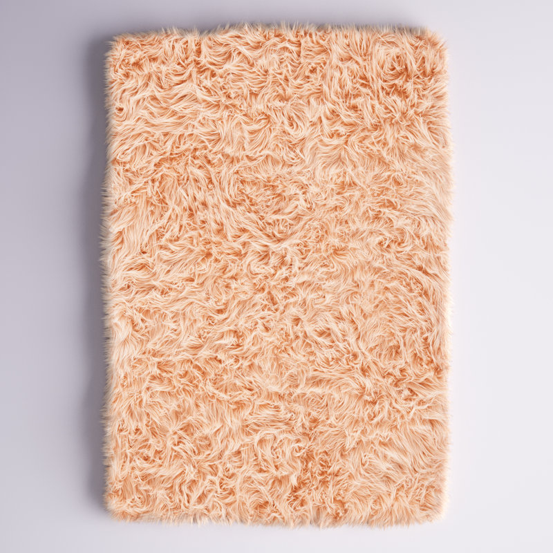 Mckenzie Dark Beige Area Rug, Rectangle 2' x 3'