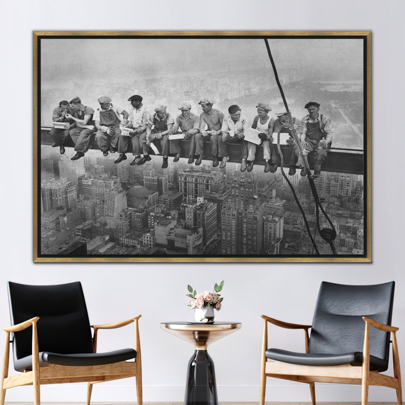Print on Canvas, Framed Print without Mat, Gold, 60 cm H x 90 cm W