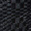 Écran d'intimité de 6 pi avec tissage - noir. Élégant pour. Conception artistique. 3 panneaux, charnière pratique, cloison de séparation pliable et portable. Facile à déplacer